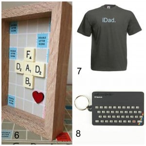 Scrabble Picture, Spectrum Key Ring, iDad T Shirt