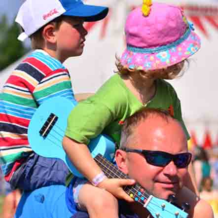 Tips for wychwood festival with children