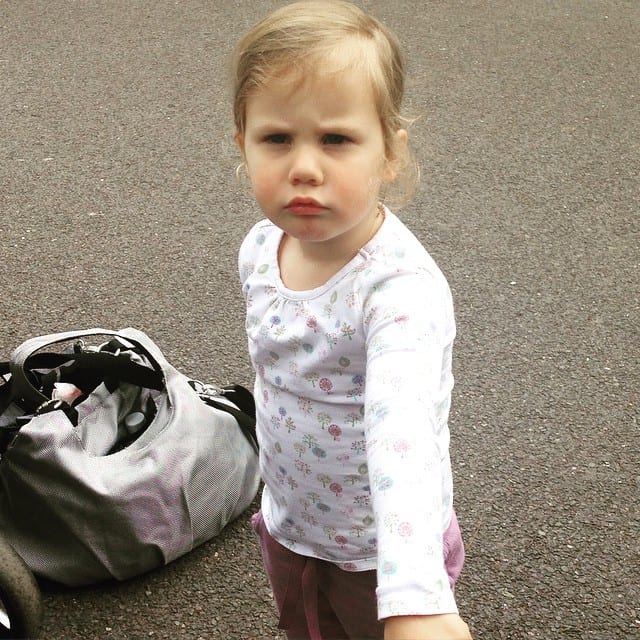 grumpy preschooler