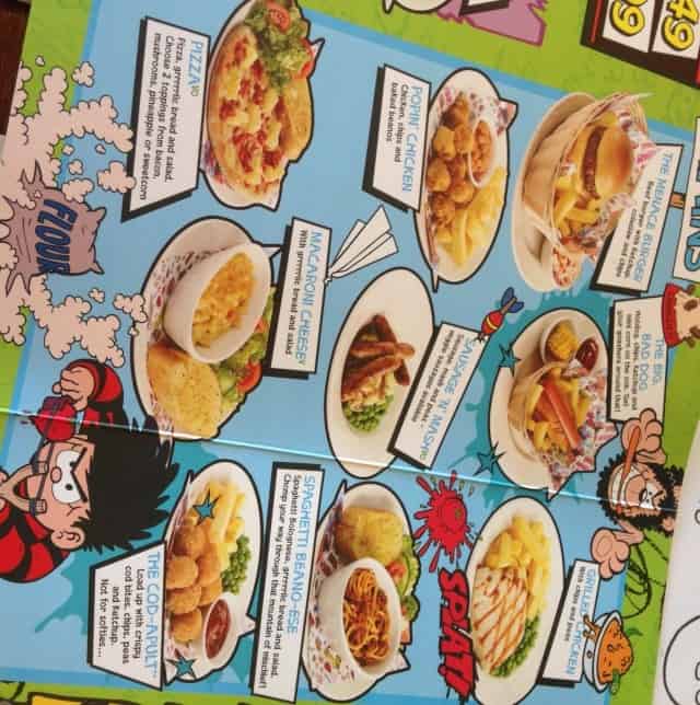 kids menu