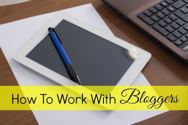 How To Work With Bloggers