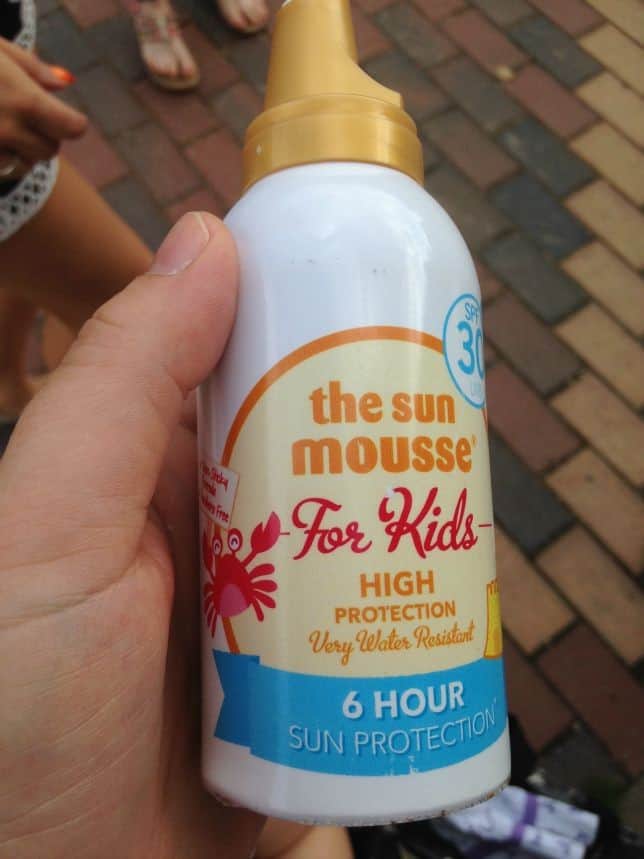 the sun mousse