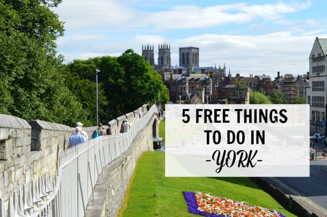 5 Free things to do in York