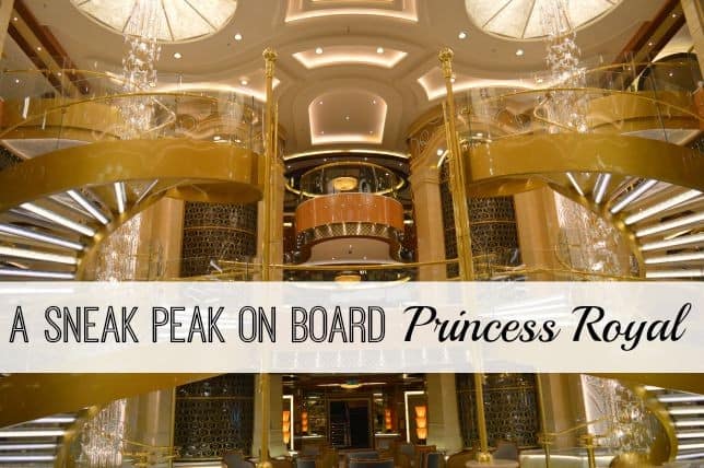 A Sneak Peak On Board Princess Royal