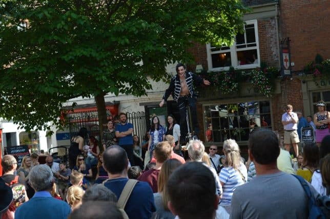 Street Entertainer Kings Square York