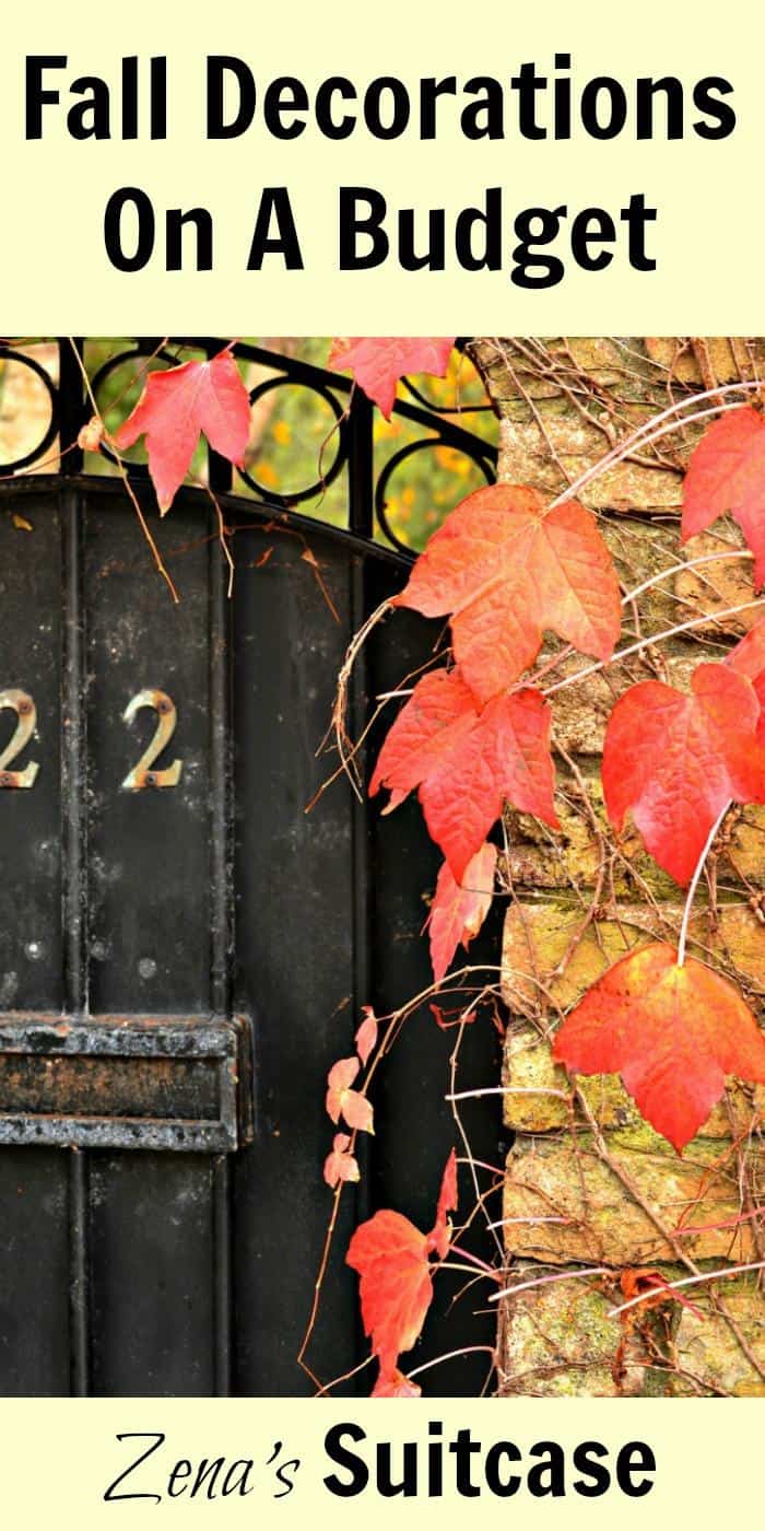 Fall Decorations On A Budget | Budget home decor tips for autumn