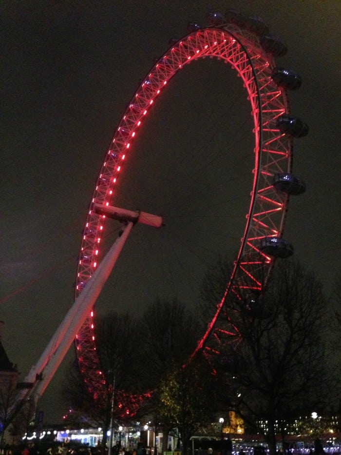 London Eye At Night