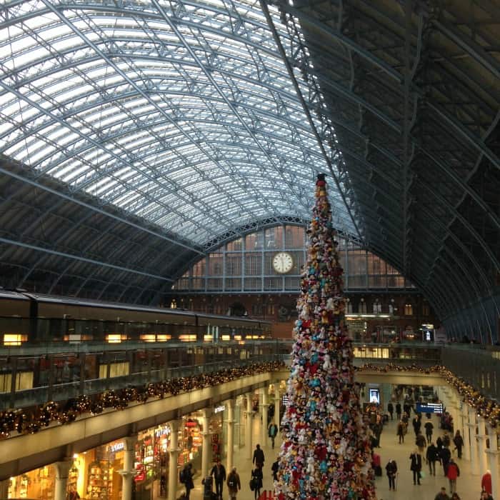 St Pancras Station London