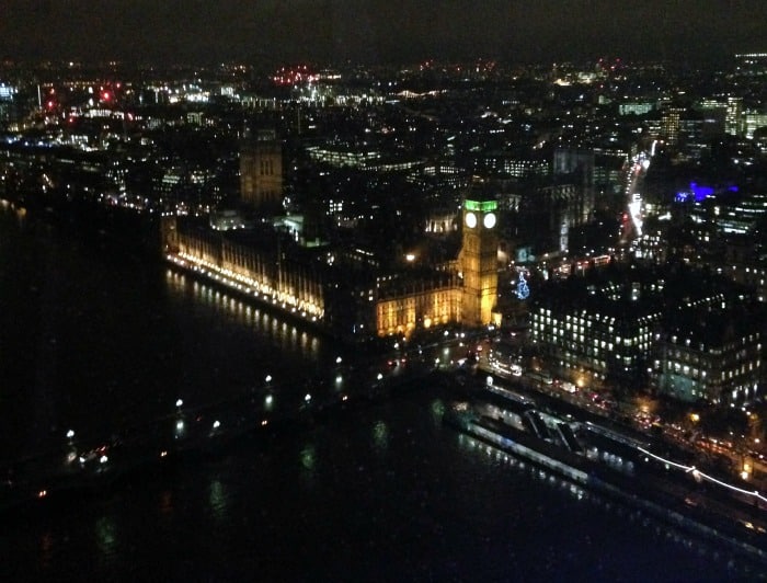 big ben and houses of parliament at night