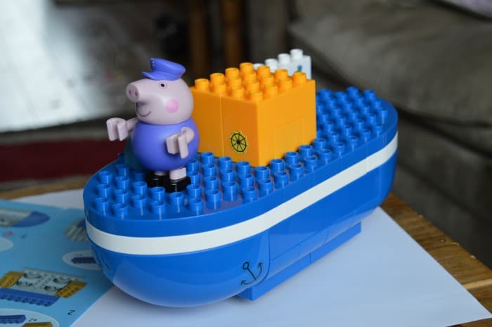 Peppa Pig Construction Grandpa Pig's Boat Set