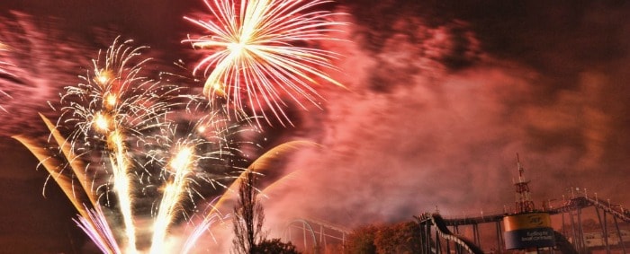 Fireworks at Drayton Manor 