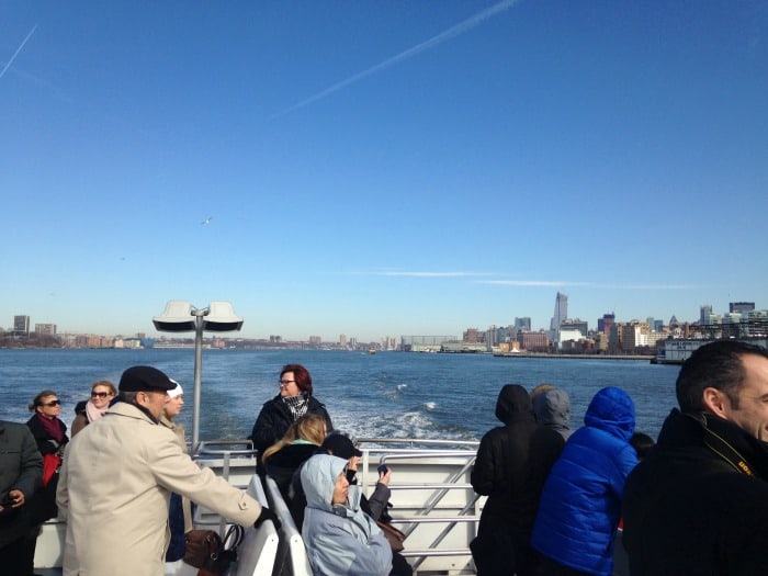 Ferry Hudson river New York