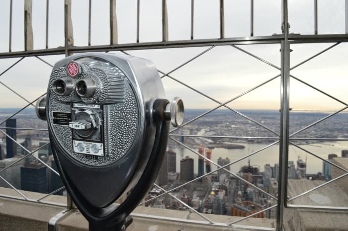 top of empire state building 