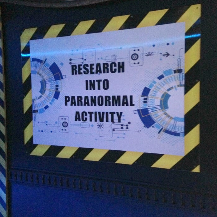 Paranormal activity sign
