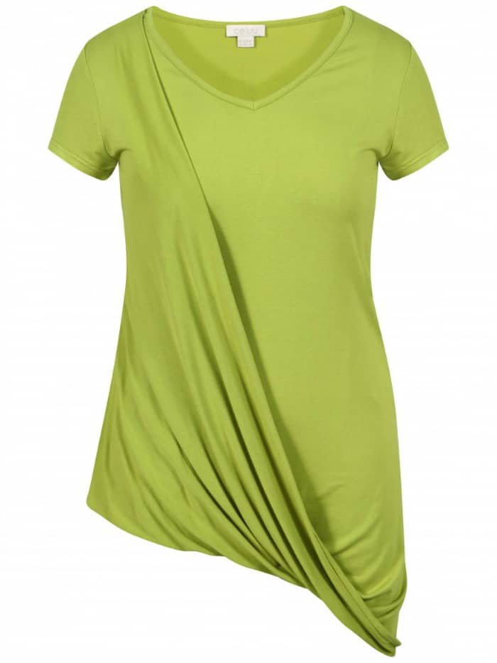 Wrap Top in Lime/green