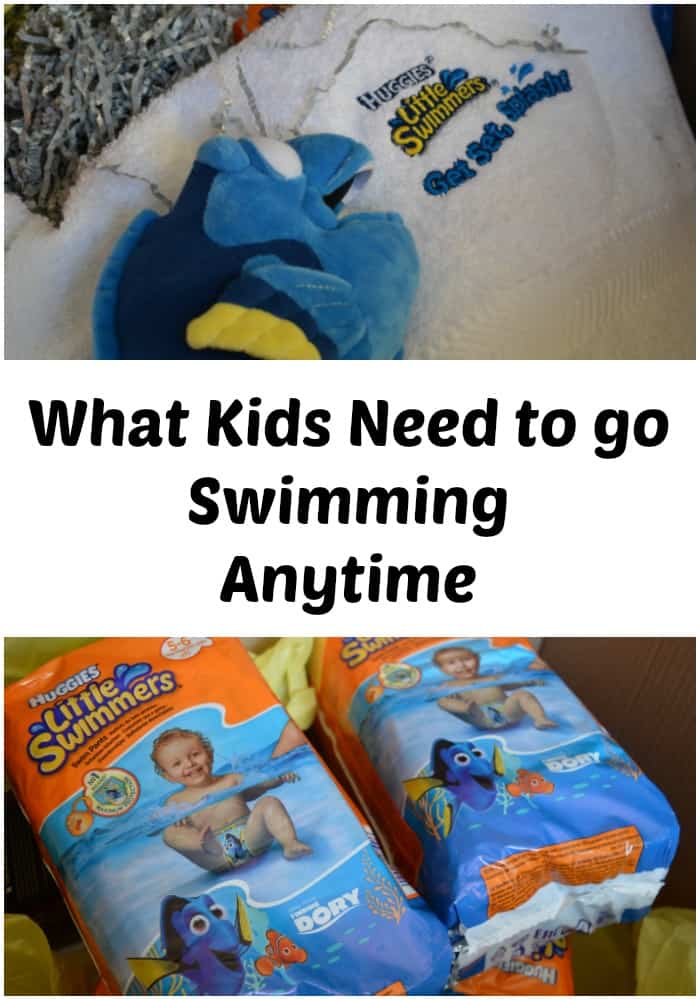 What Kids Need to go Swimming Anytime with Huggies