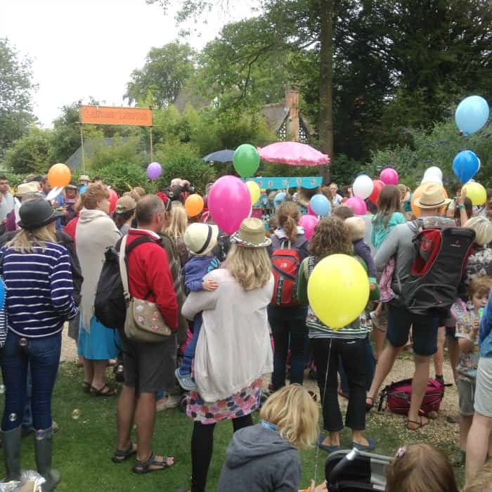 bubble disco larmer tree