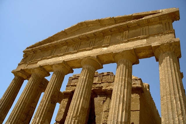 Valley of the temples Sicily 