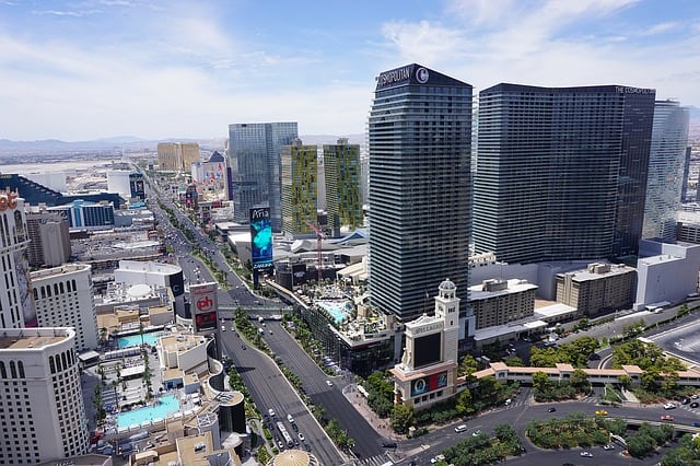 Las Vegas during the day 