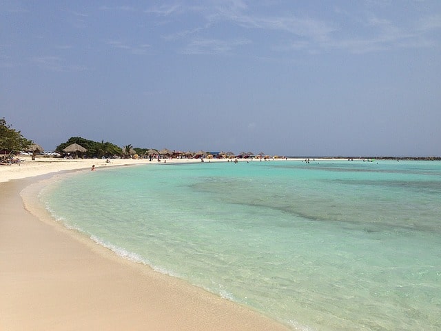 Beach in Aruba