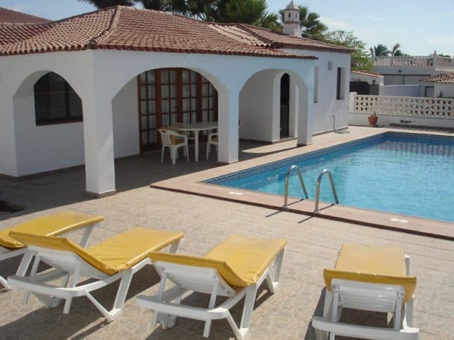 tenerife villa with pool