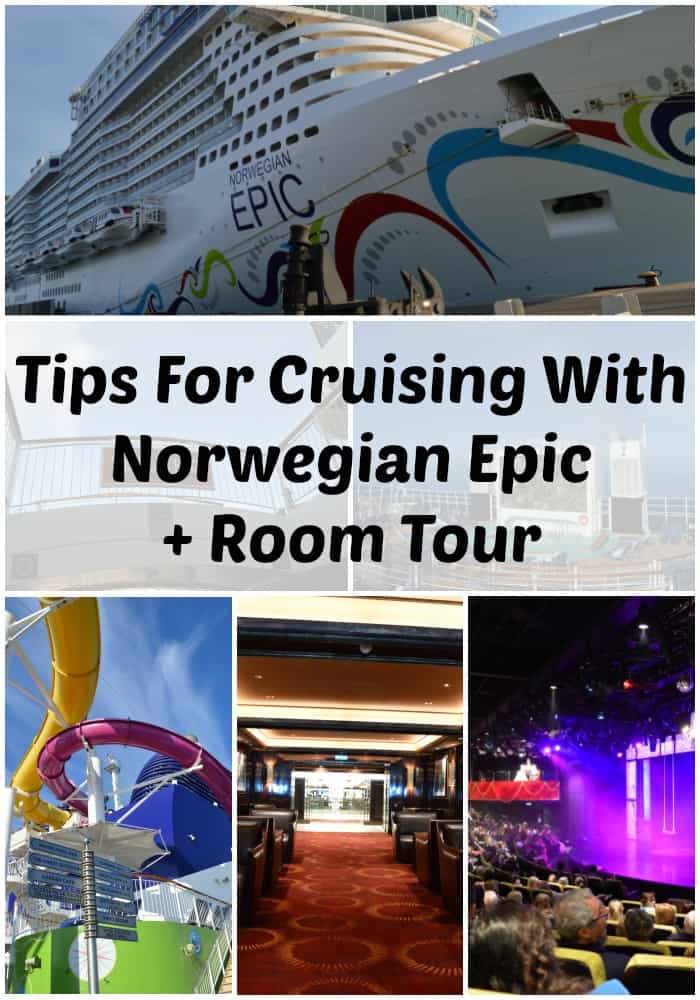 Tips For Cruising With Norwegian Epic + Cabin Tour - Everything you need to know before your cruise to make the most of your time onboard this ship #cruisetips #cruise #vacation