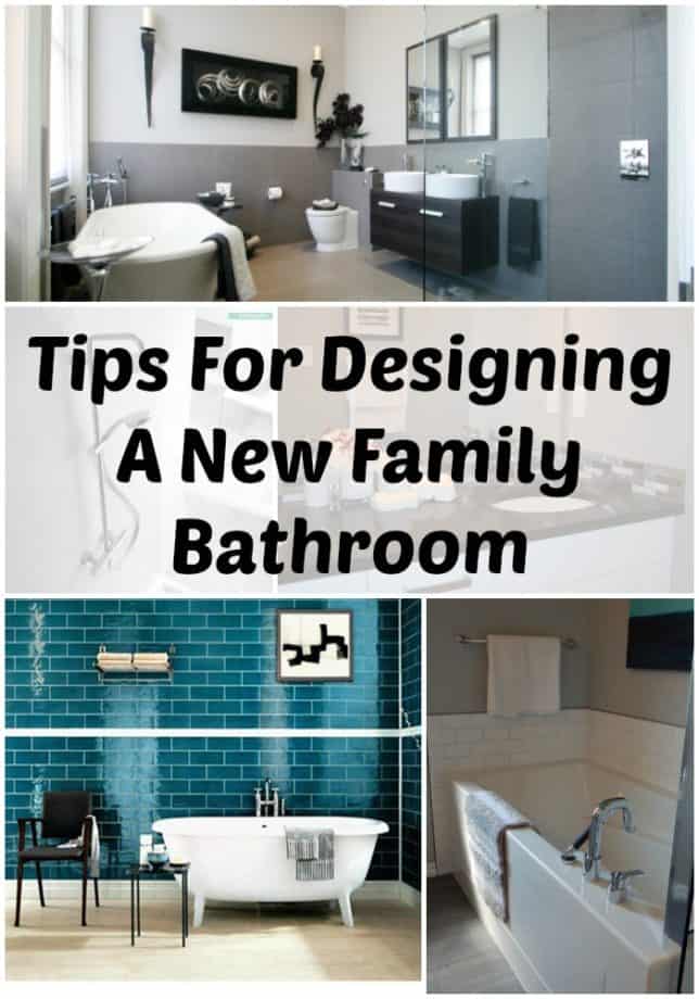 Tips For Designing A New Family Bathroom