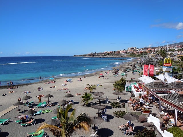 beach, Tenerife, Canary Islands