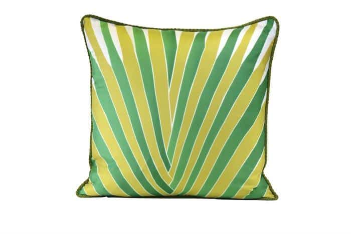 Jungle Print Flora Cushion Green