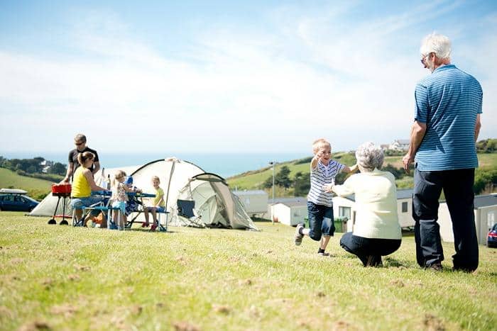 Widemouth camping 1