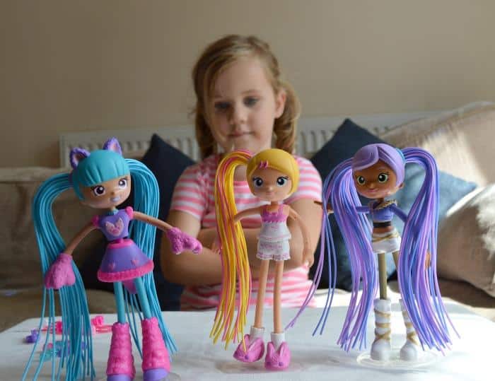 Betty Spaghetty Mix & Match Dolls Toy Review