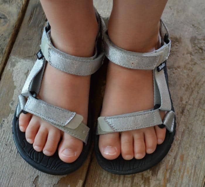 girl teva sandals