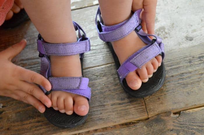Teva kids sandals Hurricane Purple