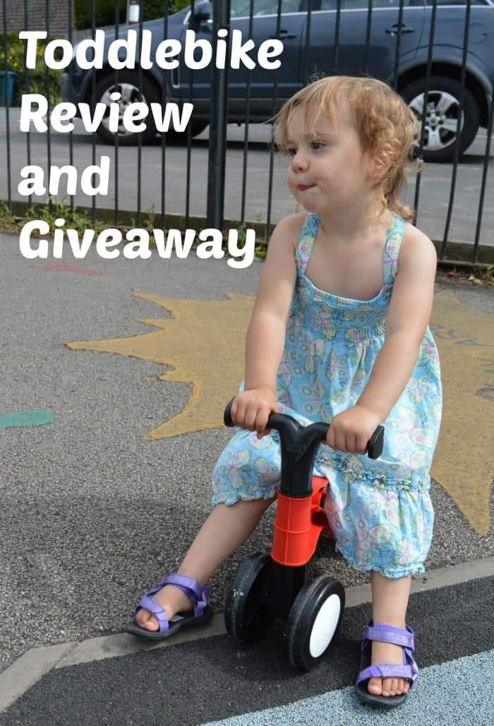 Toddlebike review plus giveaway