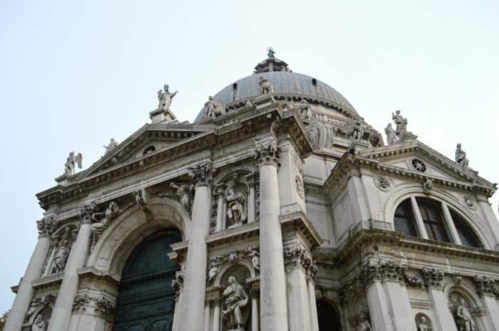 Church venice Grand Canal 