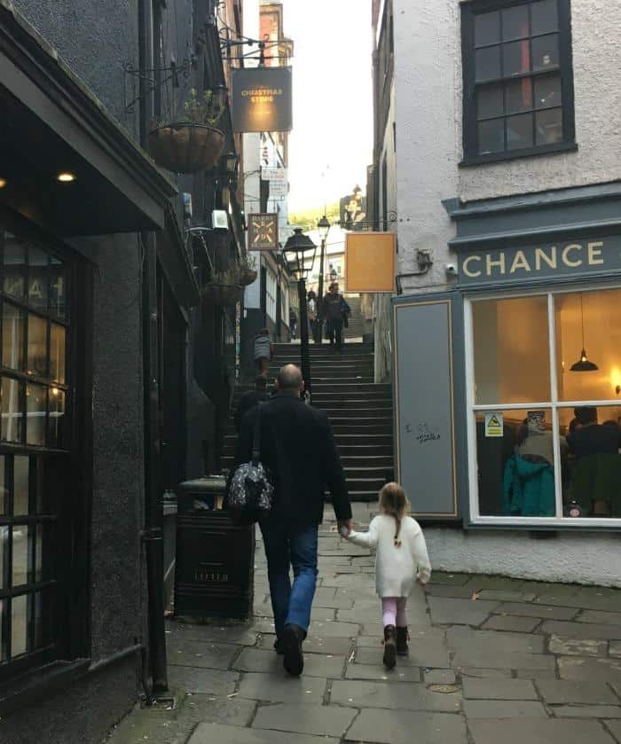 Christmas steps Bristol