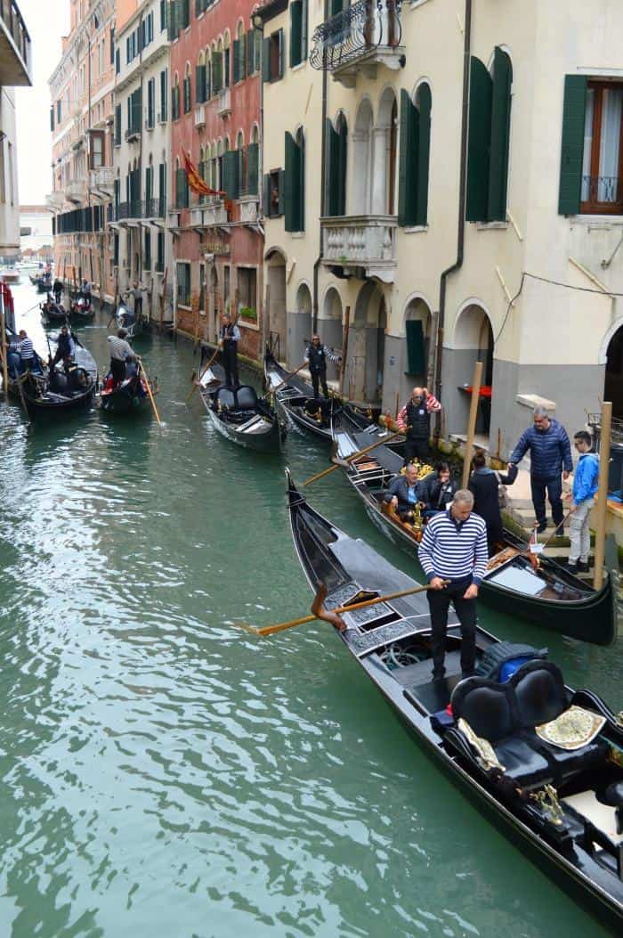 gondolas venice