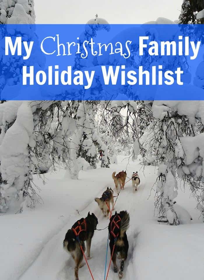 My Christmas Family Holiday Wishlist - Family Travel Blog
