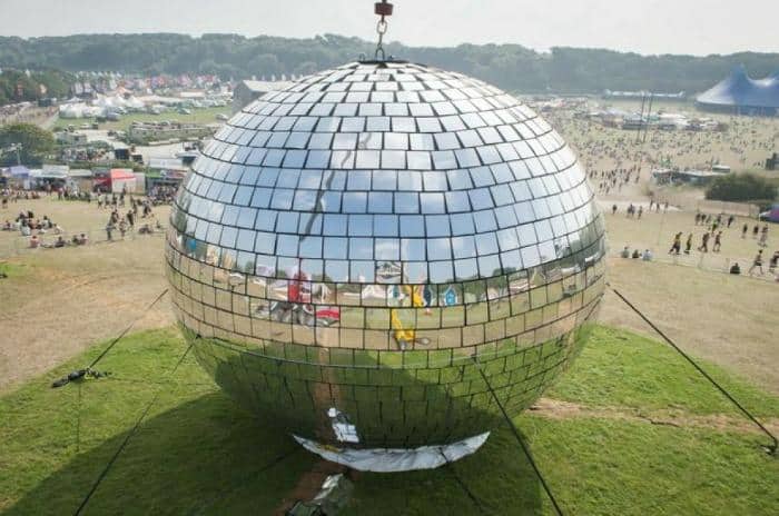Worlds largest disco ball