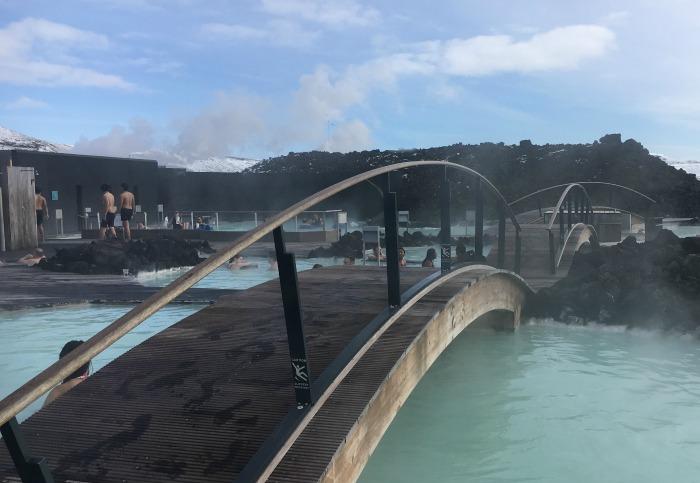 Blue Lagoon Spa walkways 