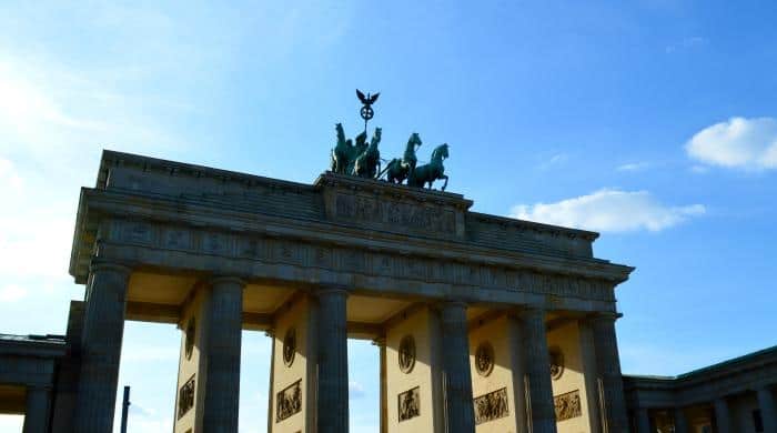 Brandenburg gate berlin during the day 