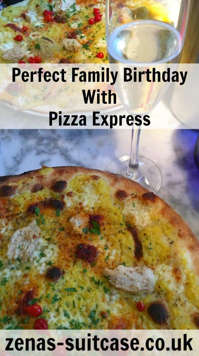 Perfect family birthday with pizza express