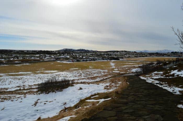 Landscape Pingvellir National Park