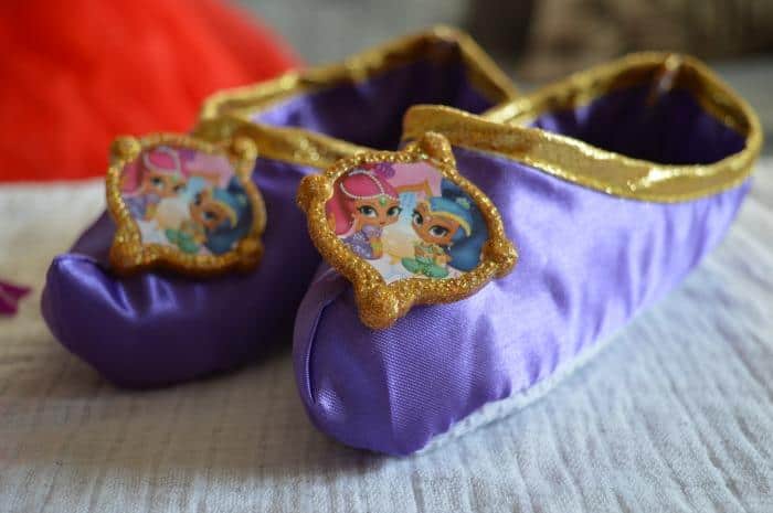 Shimmer and shine genie slippers