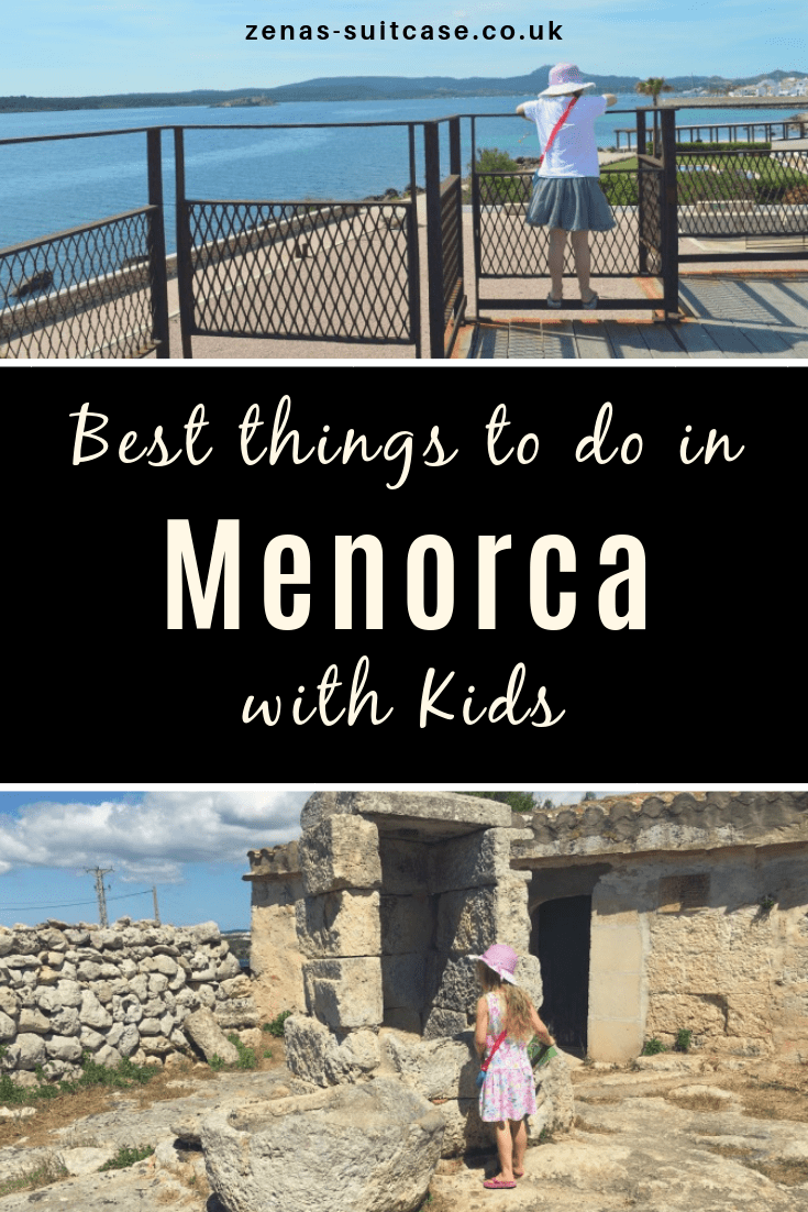 Best Things To Do In Menorca, Spain With Kids. Use this guide for planning your family holiday to the Balearic Islands 