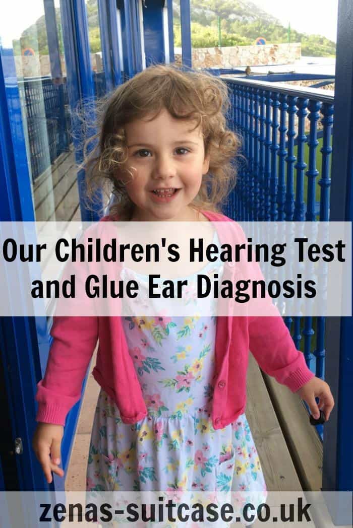Our Children's Hearing Test and Glue Ear Diagnosis