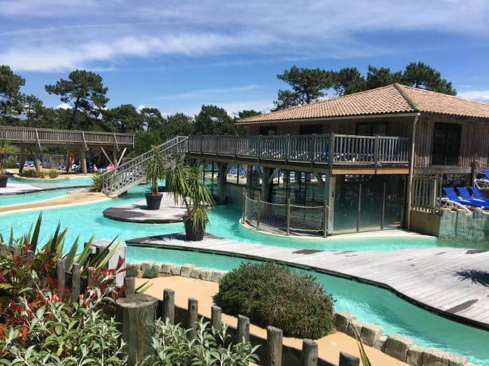 Outdoor Swimming pool at Yelloh! Village Les Grand Pins 