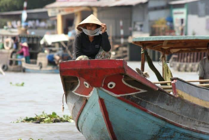 Boat ride Mekong Delta Vietnam