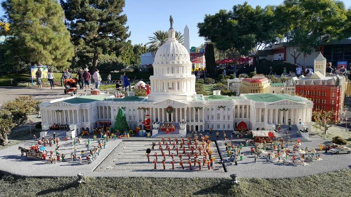 model of the white house at legoland florida