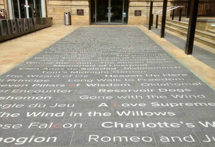 Liverpool central library entrance